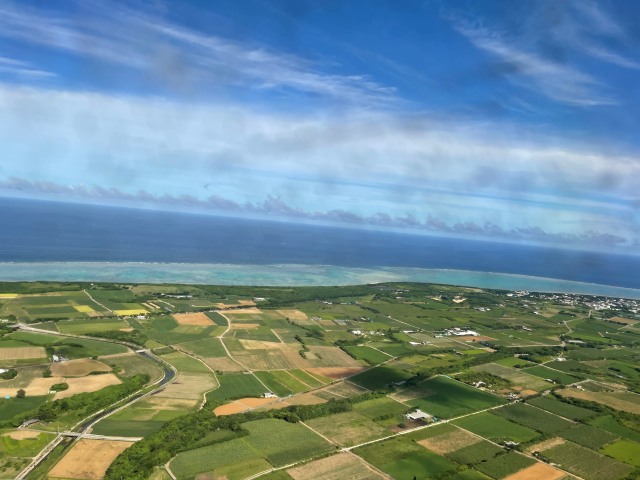 石垣島の田園風景