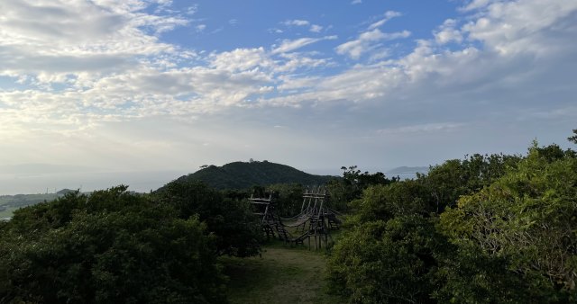 遊具と石垣島天文台