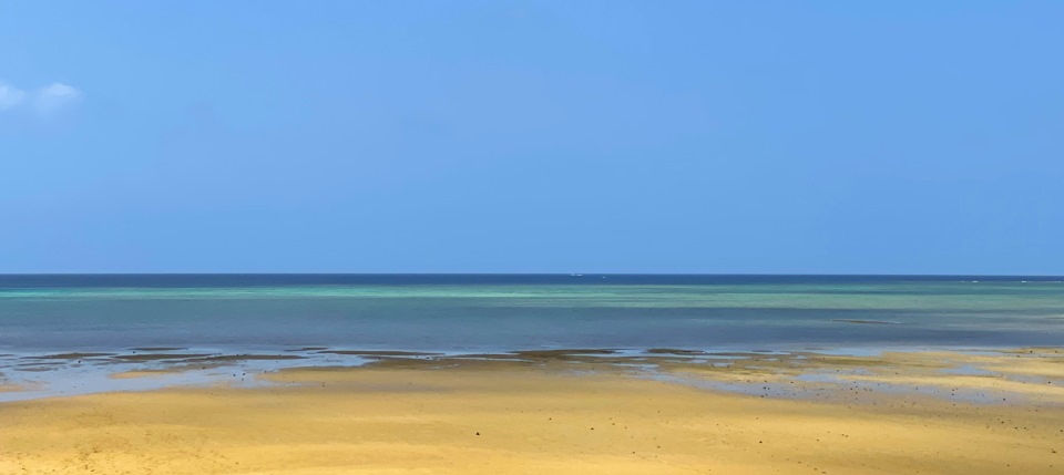 コントラストが美しい石垣島の海